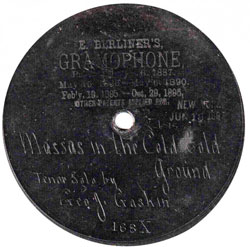 Berliner's Gramophone 168 X